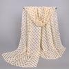 Pañuelo de Chifón de Lunares Estilo Coreano - Refrescante Estampado Primavera/Verano
