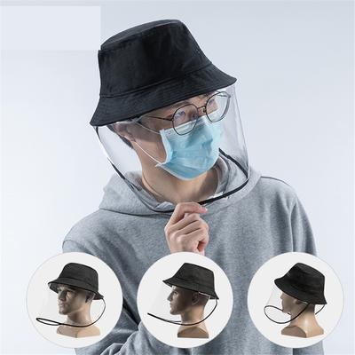New Full Face Shield Transparent Hat Splash Dust Proof Protection Cover Anti Saliva