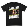 Call Me Snake Escape From New York Black T-Shirt