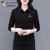 Woodpecker Women's Cotton Blend Long Sleeve Polo T-Shirt