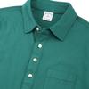 BROOKS BROTHERS Cotton Jersey Solid Pocket Polo Shirt (Green) (Bbntmf9312Iem)