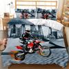 Dynetrekk for motorsykkel Motocross Rider Racing Motorsykkel Dirt Bike Sengesett Kjøretøy Ekstremsport polyester dynetrekk