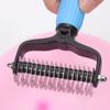 Remove Tangles Hair Grooming Tool Double-sided Puppy Hair Shedding Comb Practical Pet Supplies  Cat