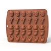 Christmas Silicone Baking Molds for Candy Chocolate Fondant Non-Stick Holiday Cake Decorating Tools Santa Snowman Tree Mold Set