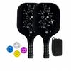 Lightweight Fiberglass Pickleball Paddles Full Set Training Equipment