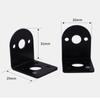 Low Speed Fixing Holder Stand 2418 2430 Motor Mount L Shape Mount 25mm Bracket GA25 DC Geared