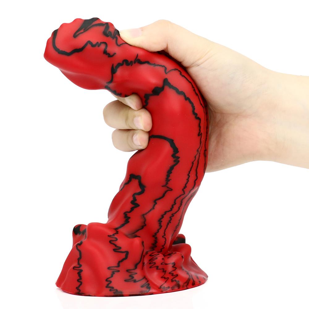 MoDi  Silicone  Design Dildos With Sucker Penis Sex Toys For Women Clit Stimulate Long Anal Plug