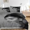 3Pcs Elegant Hair Makeup Pose Bedding Sets For All Sizes New 3D Printed Bed Cover Comforter Duvet Cover Pillowcase Bedroom Decoration