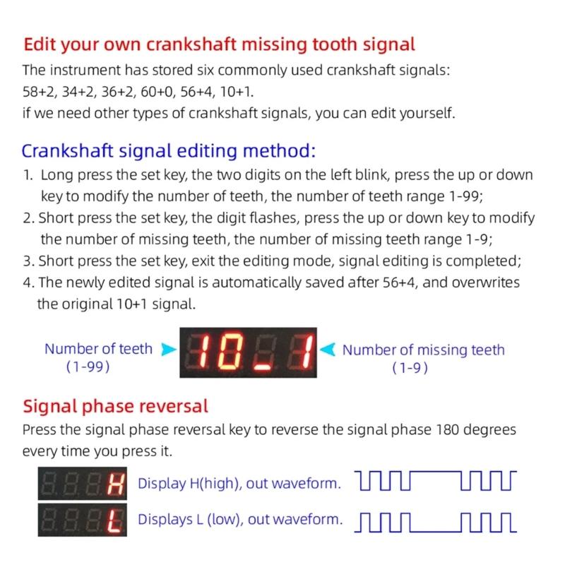 High Precisions Auto Signal Generator Precise Signal Simulation for Efficient Engine Troubleshooting & System Testing