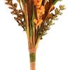 Faux Crepe Paper Flowers Autumn Brown Bouquet Home Decor