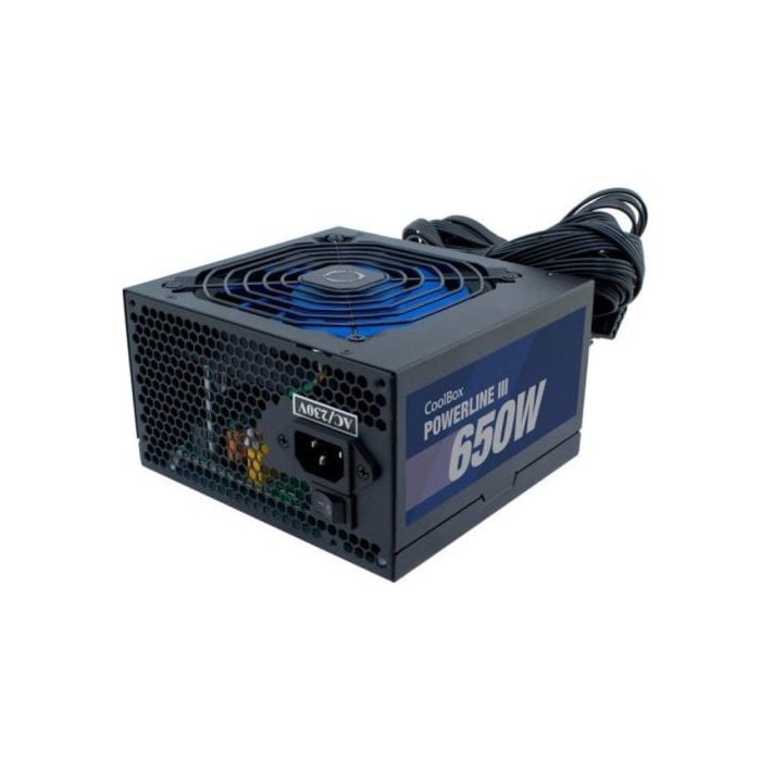 Coolbox Powerline 3 650 Fuente De Alimentación 650W Eficiencia 85%