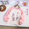 Labubu 2025 Winter Light-Up Fleece Sweatshirt for Girls - Toddler Crew Neck Jacket