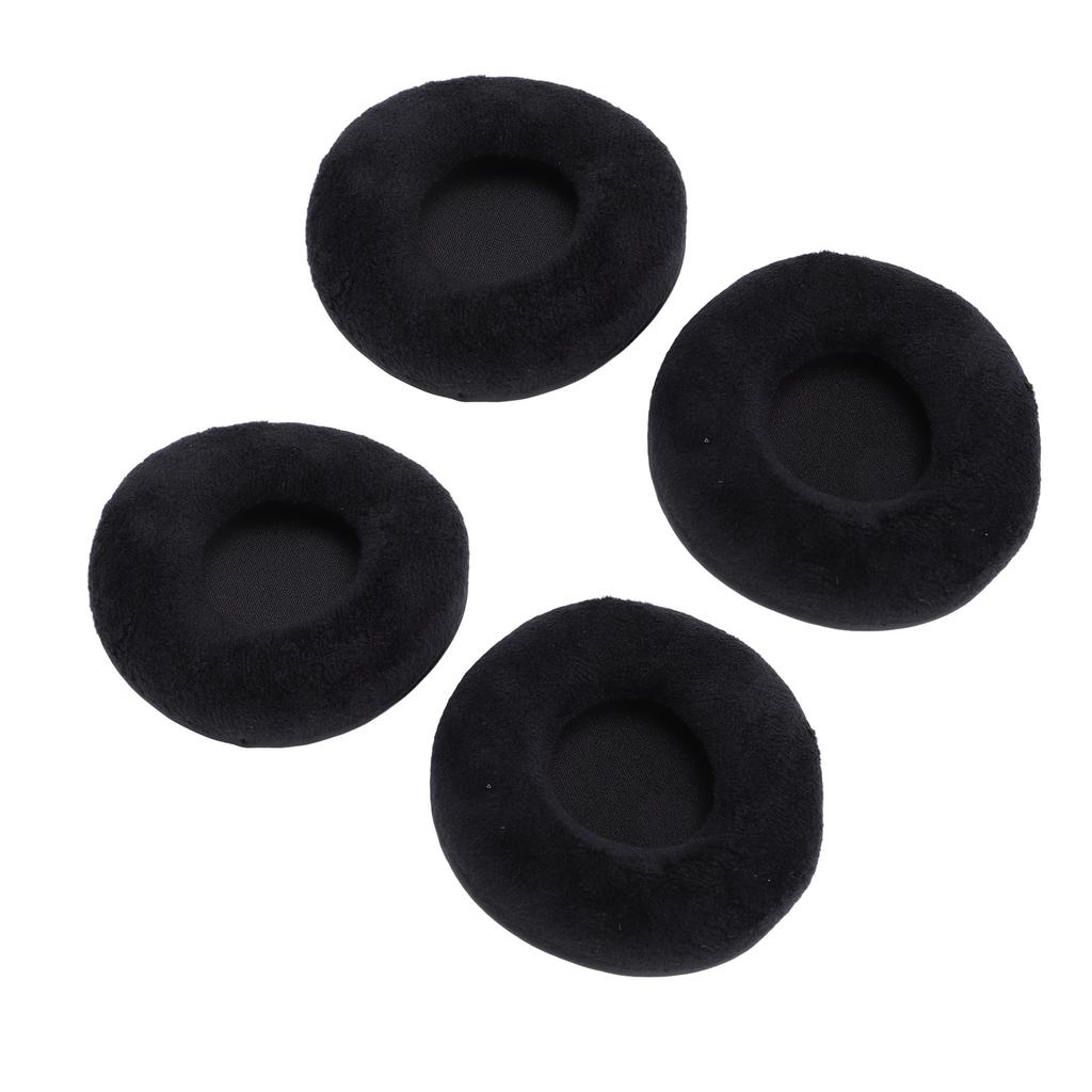 4Pcs Earphone Ear Pads 85mm Velvet Sponge Universal Headphones Ear Pads Replacement