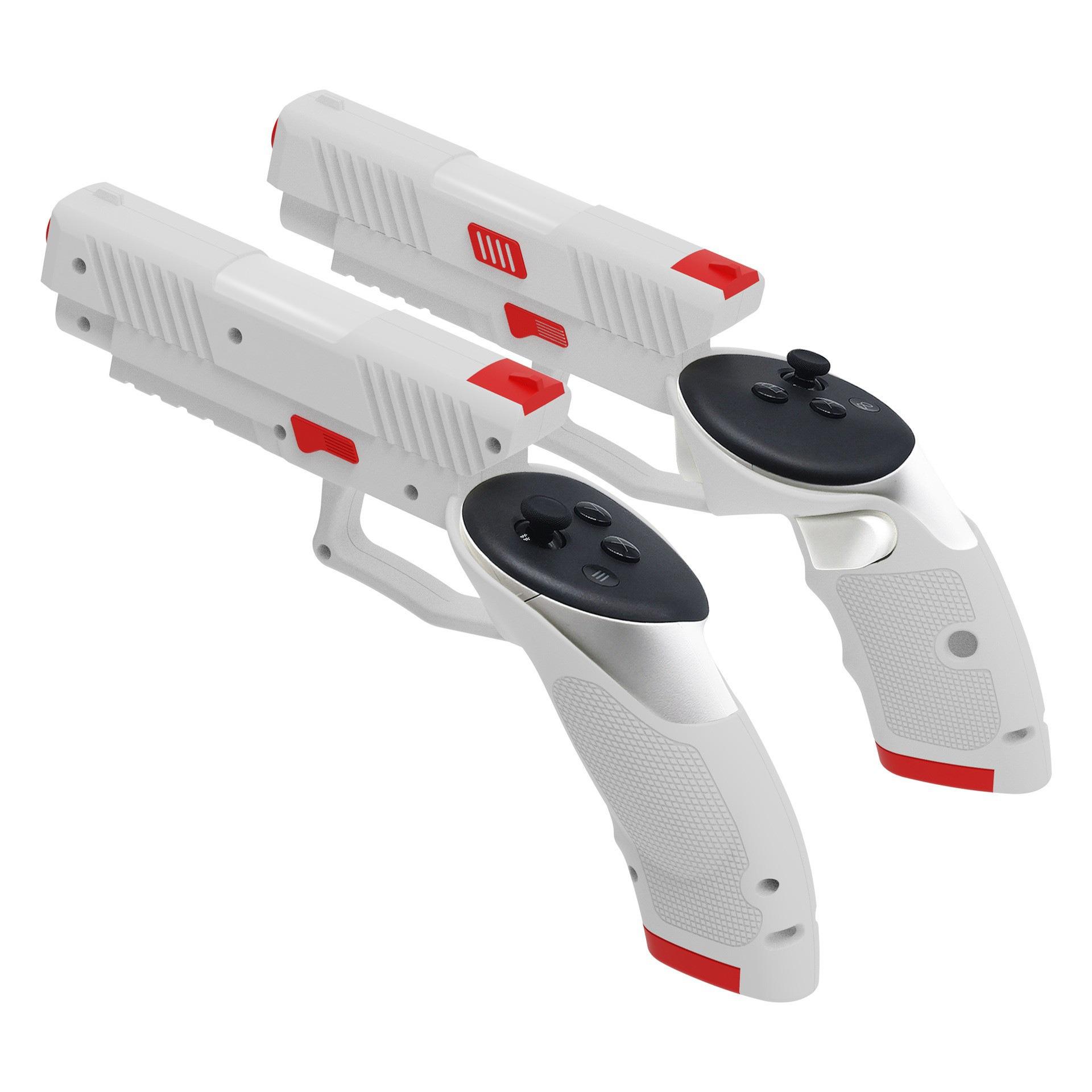 

VR контролер Grip Gun для Meta Quest 3 3S VR Аксесуари захисна кришка для покращення ігрового досвіду VR білий