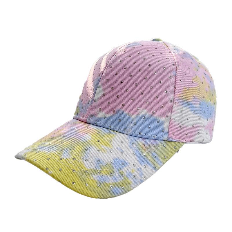 Explosive gradual change of color adjustable rear buckle breathable sun hat summer outdoor sun protection baseball hat