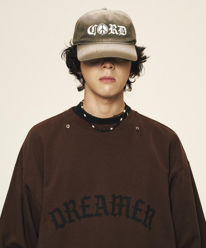 Kodeu Code List Emb. Bleach Washed Cap_Ashed Kk