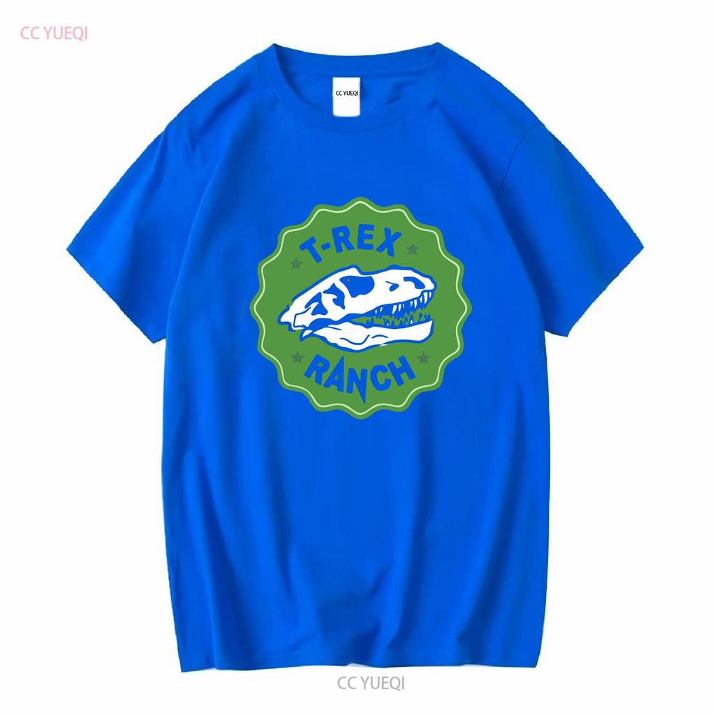 Parkwachter Kinder T-shirt Rex Ranch Dinosaurus Verjaardag Pasen Top vintage Gewassen streetwear grafisch Veelzijdig Rekbaar