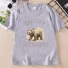 Can I Pet Dat Dawg Bear TShirt Unisex Unisex Bear Lover Tshirt Trashy Bear T Shirt Casaul Cotton Short Sleeve Round Neck Tees