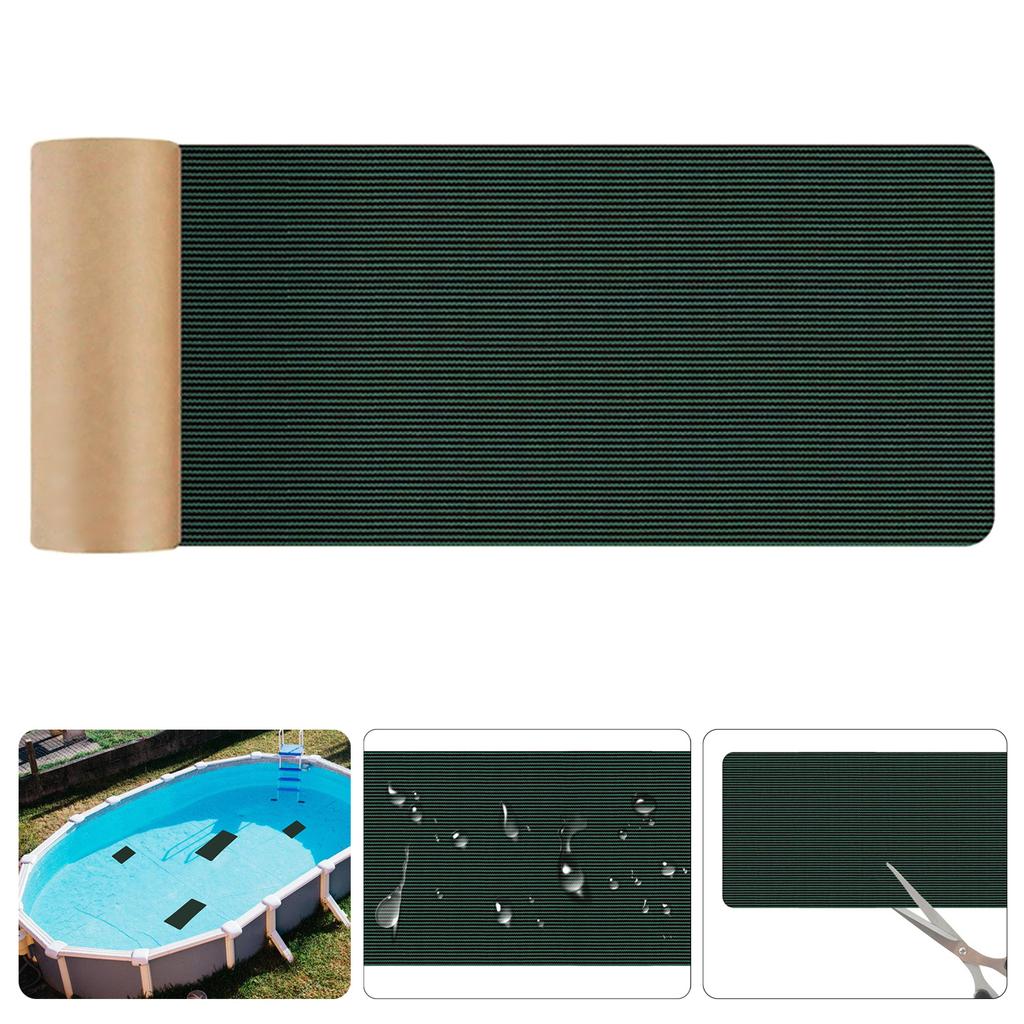 Pool Safe Covers Repair Patches Self Adhesive Pool Covers Repair Tape Swimming Pool Covers Repair Patches 8X40in 8X80in
