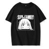 Y2k Shirt Anya Forger spy x family Anime T Shirt Kawaii Cartoon Mens/Women Tops Harajuku Unisex Fashion Streetwear Manga Tshirt