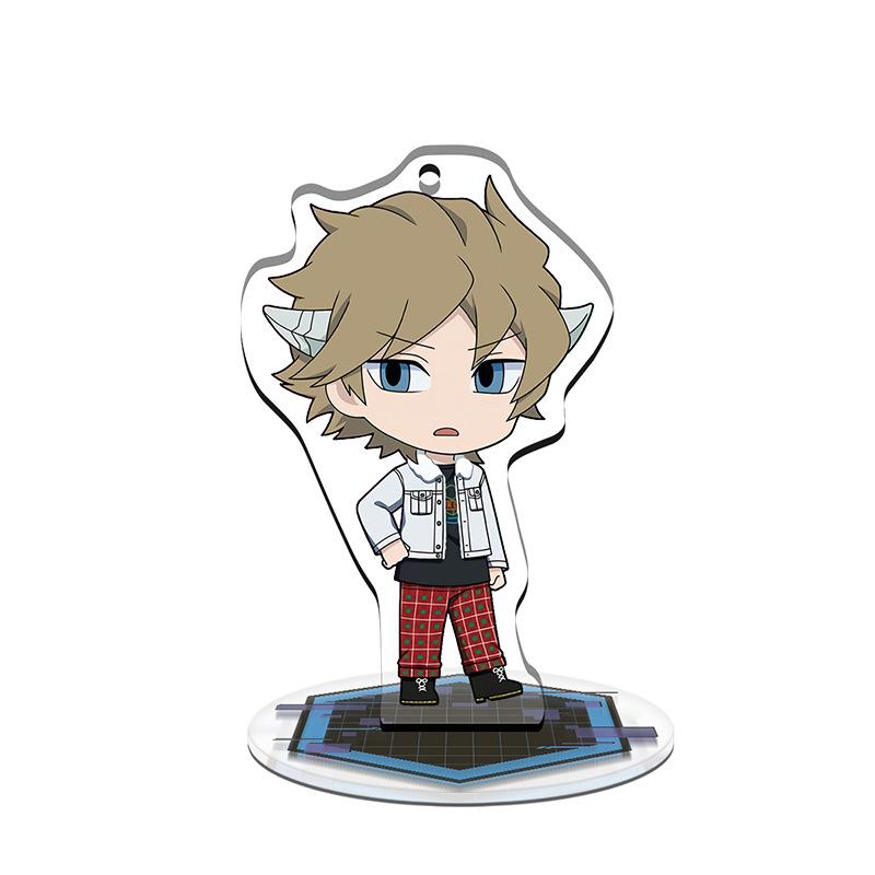 Anime World Trigger Replica Kazama Souya Mikumo Osamu Cosplay Acrylic Figure Stand Model Toy keychain Bags Pendant For Gift