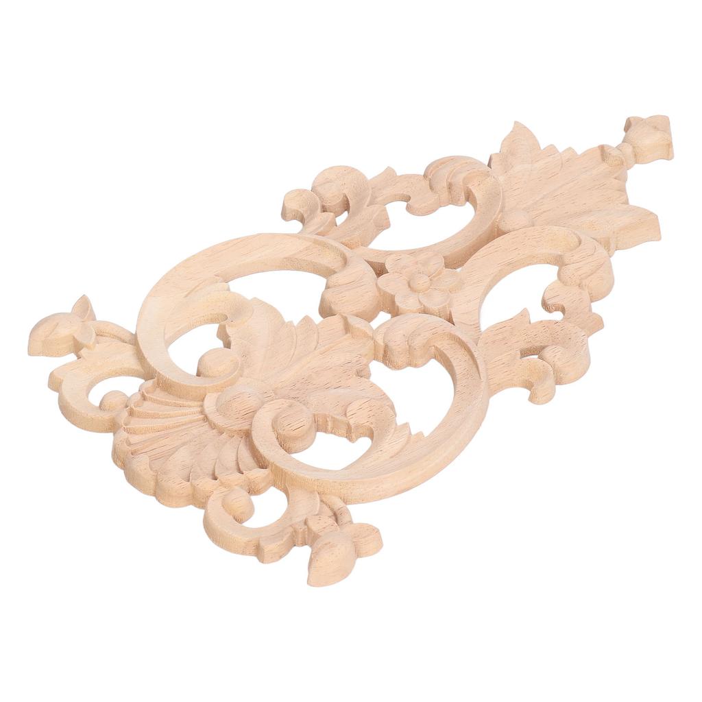 Holzapplikation Einfache Installation Langlebig Natürlich Umweltfreundlich Klassisch Exquisites Muster Holzschnitzerei Applikation