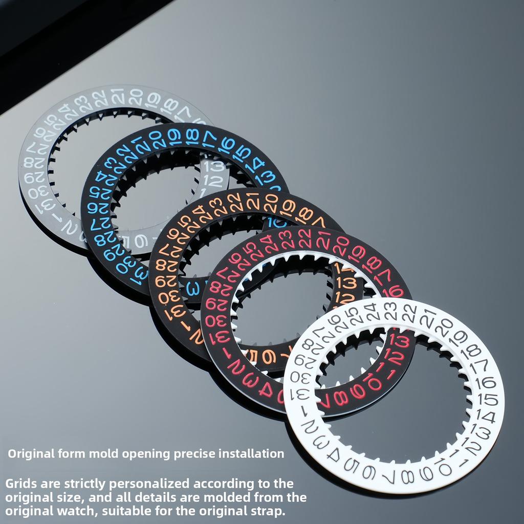 Mod For Seiko N34 NH35 NH36 Luminous Watch Calendar Date Dial Wheel 4R Movement SKX009 SKX007 Automatic Mechanical Repair Tools