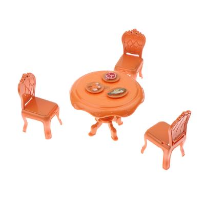 1:12 Puppenhaus Miniatur Esstisch Stuhl Sofa Teetisch Tv Schrank Set Modell Puppe Möbel Dekor Micro Szene Prop Spielzeug