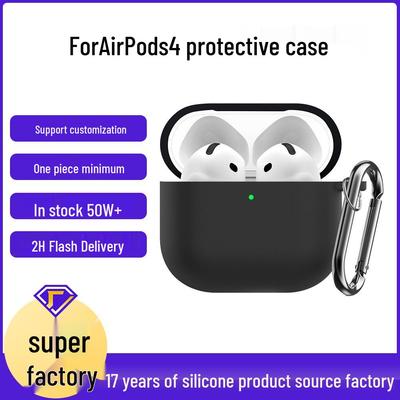 4e Generatie AirPods Siliconen Beschermhoes