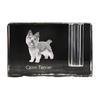 Cairn Terrier – Pen Stand, Crystal Organiser with Dog Photo | Art-Dog