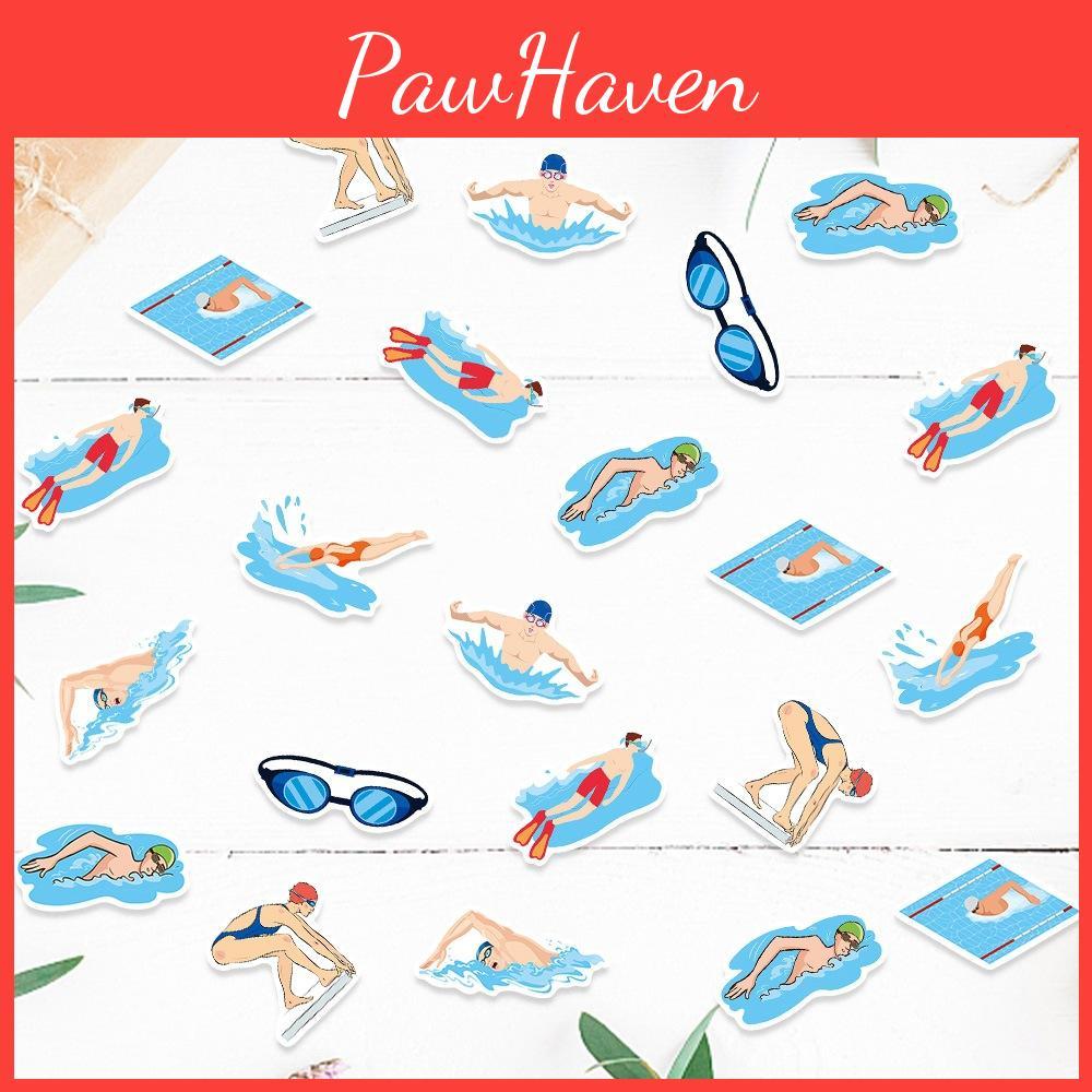 Summer Theme Swimming Confetti Birthday Desktop Party Decoration Throwing Props