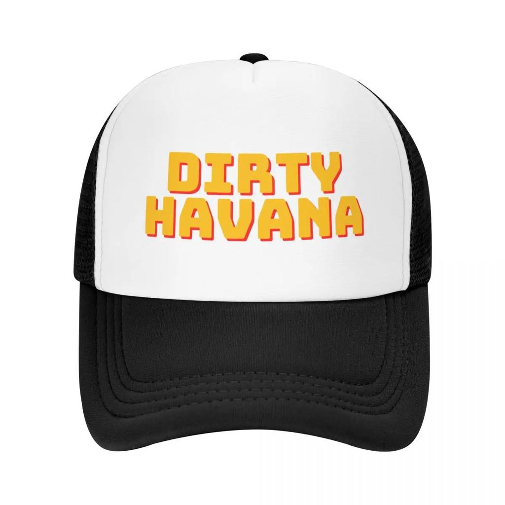 Dirty Havana logo Baseball Cap Rave Dropshipping Anime Hat Snap Back Hat Men Luxury Brand Womens
