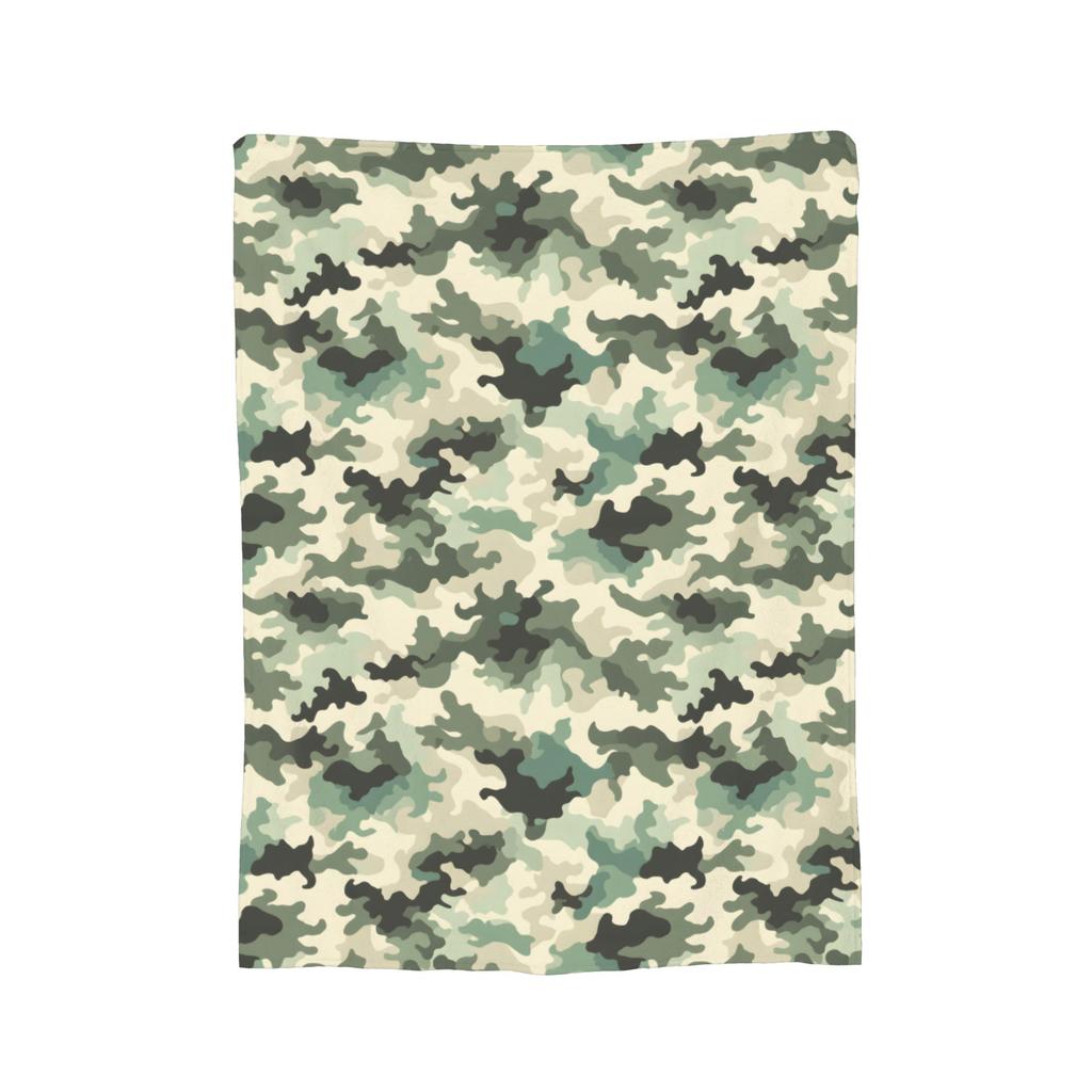 Camo Camouflage Blankets Coral Fleece Plush Summer Multi-function Super Warm Throw Blankets for Bedding Couch Rug Piece