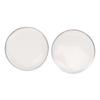 2PCS 6.5in Drumhead Replacement Waterproof Polyester Film Drum Head Jazz Drum Accessory White