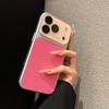 Lichee Pattern PU Leather Phone Case For For Iphone 17 16 1 14 Pro Max Hard PC Camera Large Window 17promax Cover