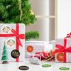 500pcs Merry Christmas Stickers Round Stickers Christmas Tag for Envelope Sealing Gift Decor Shop Product Packaging Stickers