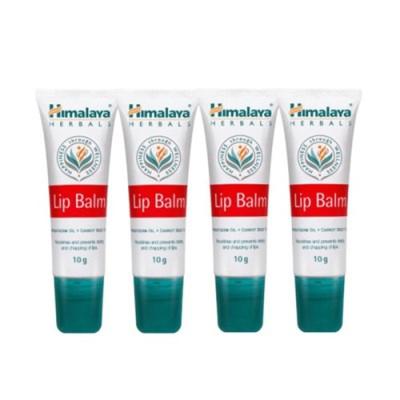 Himalaya Lippenpflege Hochfeuchtigkeitsspendender Lippenbalsam (mit Karottenextrakt) 10 g x4