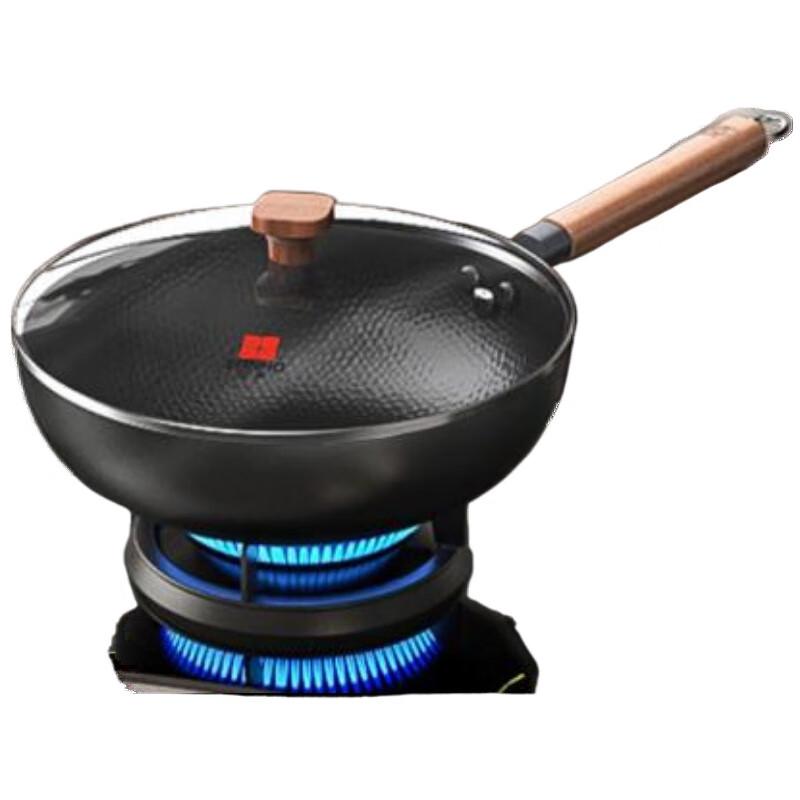 Sanhe Zhen Hammered Iron Wok TC30P8