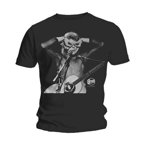 Tour David Bowie TShirt Cotton Graphic Tee Unisex Women Summer Streetwear
