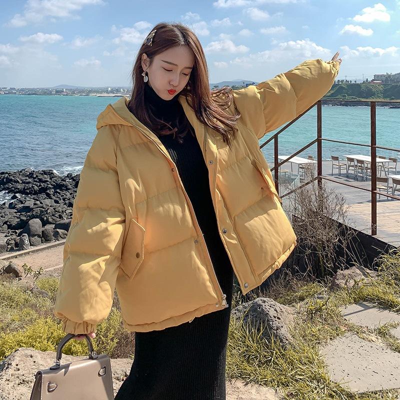 Short Loose Thick Down Cotton Jacket