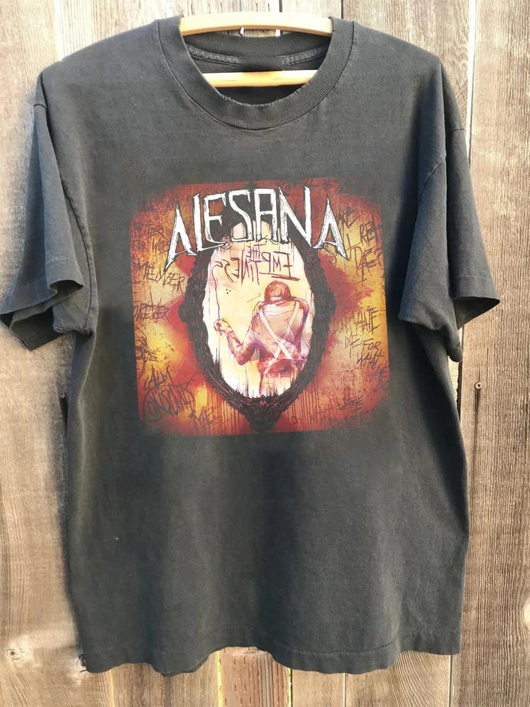 Alesana Band The Emptiness Charcoal Color T Shirt Full Size S5XL FH512 Unisex T-Shirt XXXXL