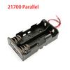 21700 Case  2 Slots 21700 box 21700 Battery Holder 21700 Battery Box With Line /With Pins Series/Parallel