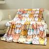 Cute Cartoon Cat Pattern Blanket Design print blanket soft and cozy perfect for the living room bed sofa or a nap,gift