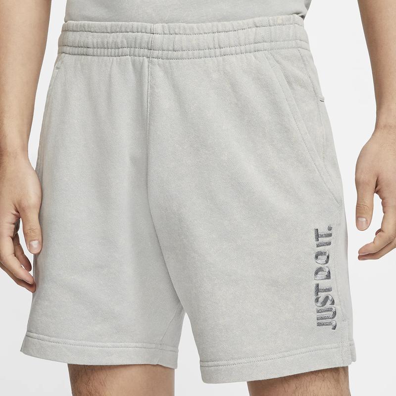 Nike Sportswear Just Do It Logo Athletic Shorts Men Shorts Light-Grey CJ4574-077