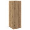5 Piece Wall Mounted TV Cabinet Set Artisan Oak Effect Particleboard