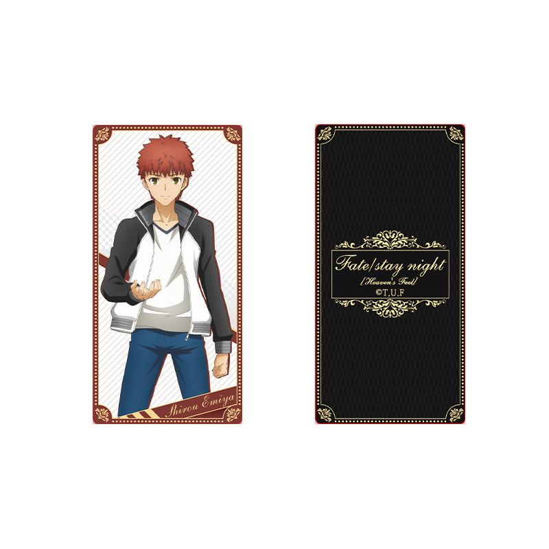 Fate Series Flash Cards Featuring Sakura, Rin, and Saber - Anime Merchandise