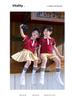 Girls' Kindergarten Spring & Autumn Academic-Style Three-Piece School Uniform Set