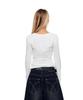AAKAM Akm Cros2 Long Sleeve (White)