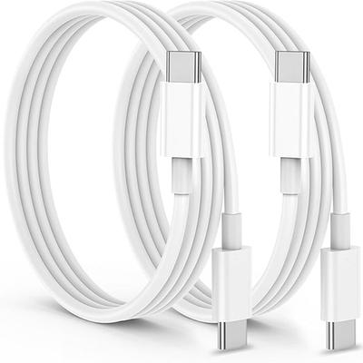 USB C To USB C Charger Cable PD Type C Fast Charging Cord Line Data Wire For 16 15 Pro Samsung Huawei and More