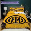 Inter Milan Pattern Bedding Uilt Set Uilt Cover Pillowcase Home Decoration Birthday Gift (1 * Duvet Cover + 2 * Pillowcase  Without Core)61